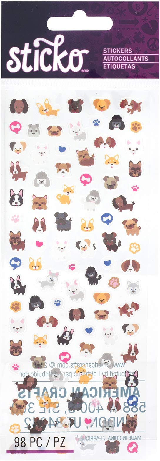 Amazon.com: Sticko Tiny-Dog (98 Pieces) 8600074, Other : Arts